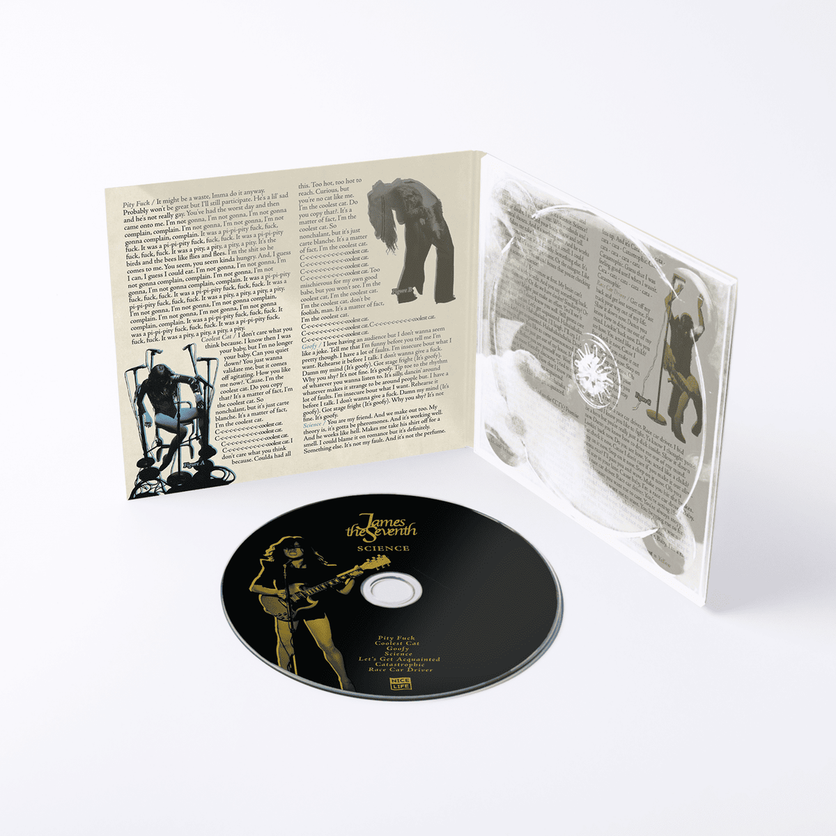 James the Seventh - Science CD [PRE-ORDER]